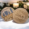 Personalised Cheese Board Set " A Circle of Strength and Love"